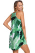 Blooming Print Sleeveless Dress